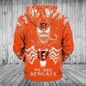 Cincinnati Bengals 3D Hoodie Horror Movie Venom