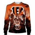 Cincinnati Bengals 3D Hoodie Horror Sweatshirt