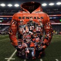 Cincinnati Bengals 3D Hoodie Unique