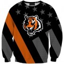 Cincinnati Bengals 3D Hoodie Unique Flag