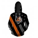 Cincinnati Bengals 3D Hoodie Unique Flag