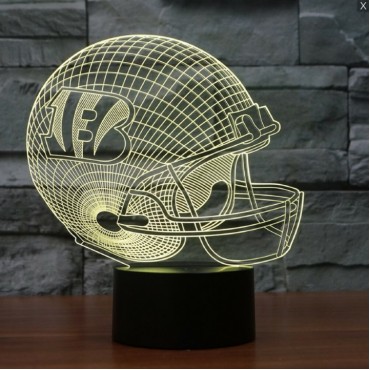 Cincinnati Bengals 3D LED Light Lamp