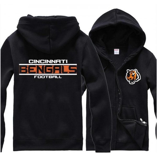 Cincinnati Bengals Unisex Hoodie Black