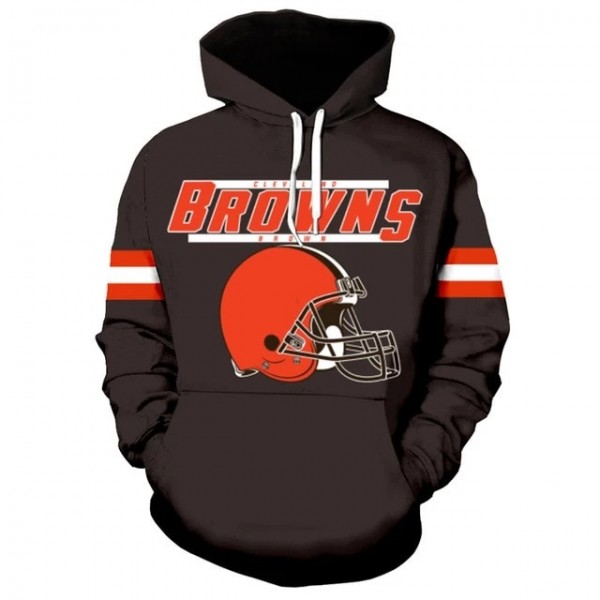 Cleveland Browns 3D Awesome Hoodies