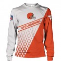 Cleveland Browns 3D Hoodie Ball Net Sweatshirt