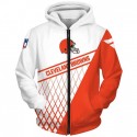 Cleveland Browns 3D Hoodie Ball Net Sweatshirt