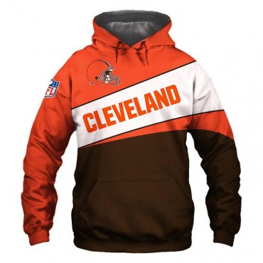 Cleveland Browns 3D Hoodie Cool Sweatshirt
