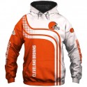 Cleveland Browns 3D Hoodie Line Sweatshirt