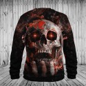 Cleveland Browns 3D Hoodie Skull