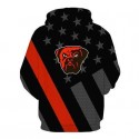 Cleveland Browns 3D Hoodies Flag