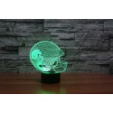 Cleveland Browns 3D LED Light Lamp