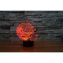 Cleveland Browns 3D LED Light Lamp