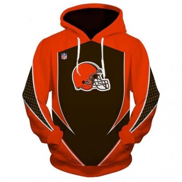 Cleveland Browns 3D New Hoodies