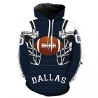 Dallas Cowboys 3D Hoodie American Football