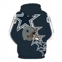 Dallas Cowboys 3D Hoodie American Football