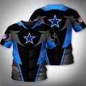 Dallas Cowboys 3D Hoodie Blue Star