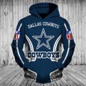 Dallas Cowboys 3D Hoodie Cool Star