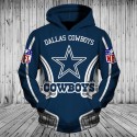 Dallas Cowboys 3D Hoodie Cool Star