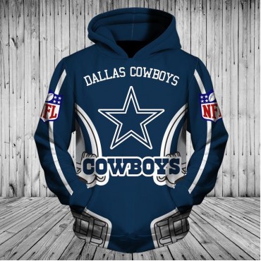 Dallas Cowboys 3D Hoodie Cool Star