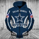 Dallas Cowboys 3D Hoodie Cool Star