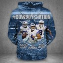 Dallas Cowboys 3D Hoodie Cool