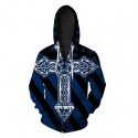 Dallas Cowboys 3D Hoodie Cross