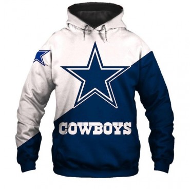 Dallas Cowboys 3D Hoodie GR Sweatshirt