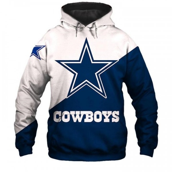 Dallas Cowboys 3D Hoodie GR Sweatshirt