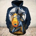 Dallas Cowboys 3D Hoodie Halloween MVP