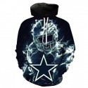 Dallas Cowboys 3D Hoodie Ice Hot