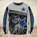 Dallas Cowboys 3D Hoodie Skull MVP