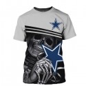 Dallas Cowboys 3D Hoodie Skull MVP