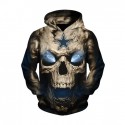 Dallas Cowboys 3D Hoodie Skull Star Hot