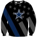 Dallas Cowboys 3D Hoodie Star Flag