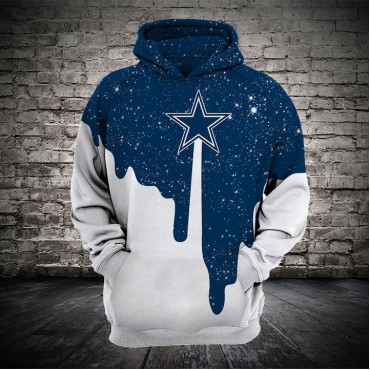 Dallas Cowboys 3D Hoodie Starry