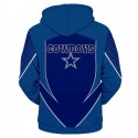 Dallas Cowboys 3D Hoodie Unique Blue