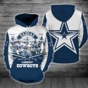 Dallas Cowboys 3D Hoodie VIP Pullover