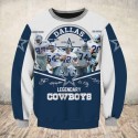 Dallas Cowboys 3D Hoodie VIP Pullover