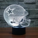 Dallas Cowboys 3D LED Light Lamp