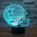 Dallas Cowboys 3D LED Light Lamp