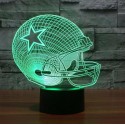 Dallas Cowboys 3D LED Light Lamp