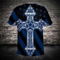 Dallas Cowboys 3D T-Shirt Cross