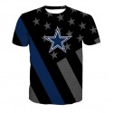 Dallas Cowboys 3D T-Shirt Flag