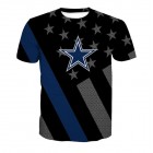 Dallas Cowboys 3D T-Shirt Flag