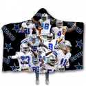 Dallas Cowboys Classic 3D Hooded Blanket