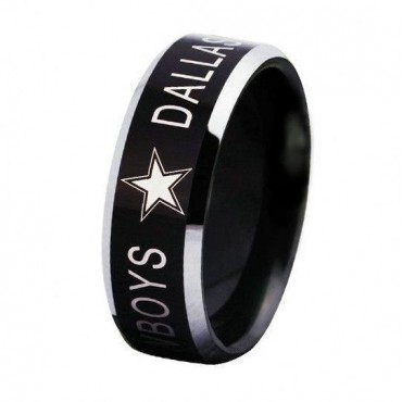 Dallas Cowboys Titanium Steel Ring
