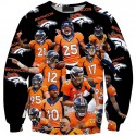 Denver Broncos 3D Hoodie Classic