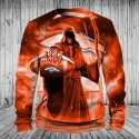 Denver Broncos 3D Hoodie Death Skull