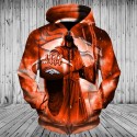 Denver Broncos 3D Hoodie Death Skull