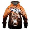 Denver Broncos 3D Hoodie Horror Sweatshirt